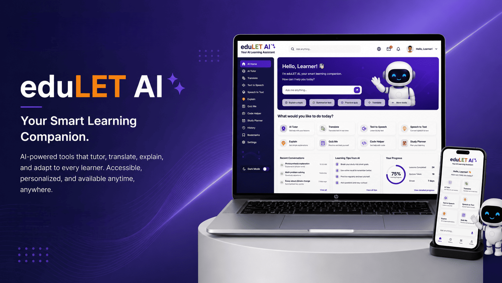 eduLET AI - a product by edluLET Africa