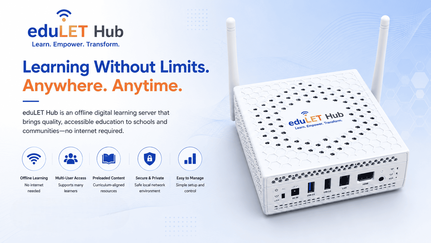 eduLET Hub - a product by edluLET Africa