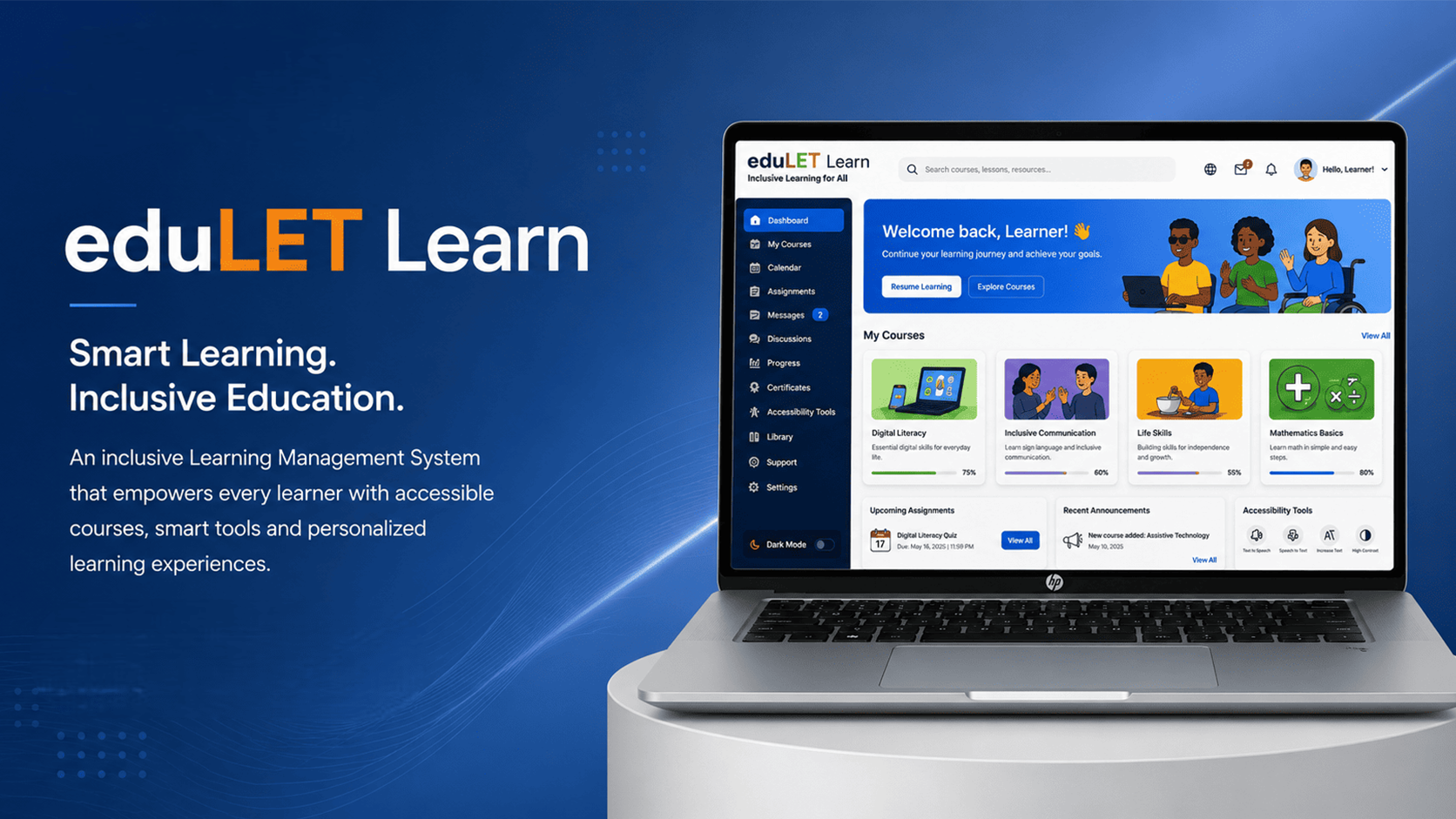 eduLET Learn LMS 2 - a product by edluLET Africa