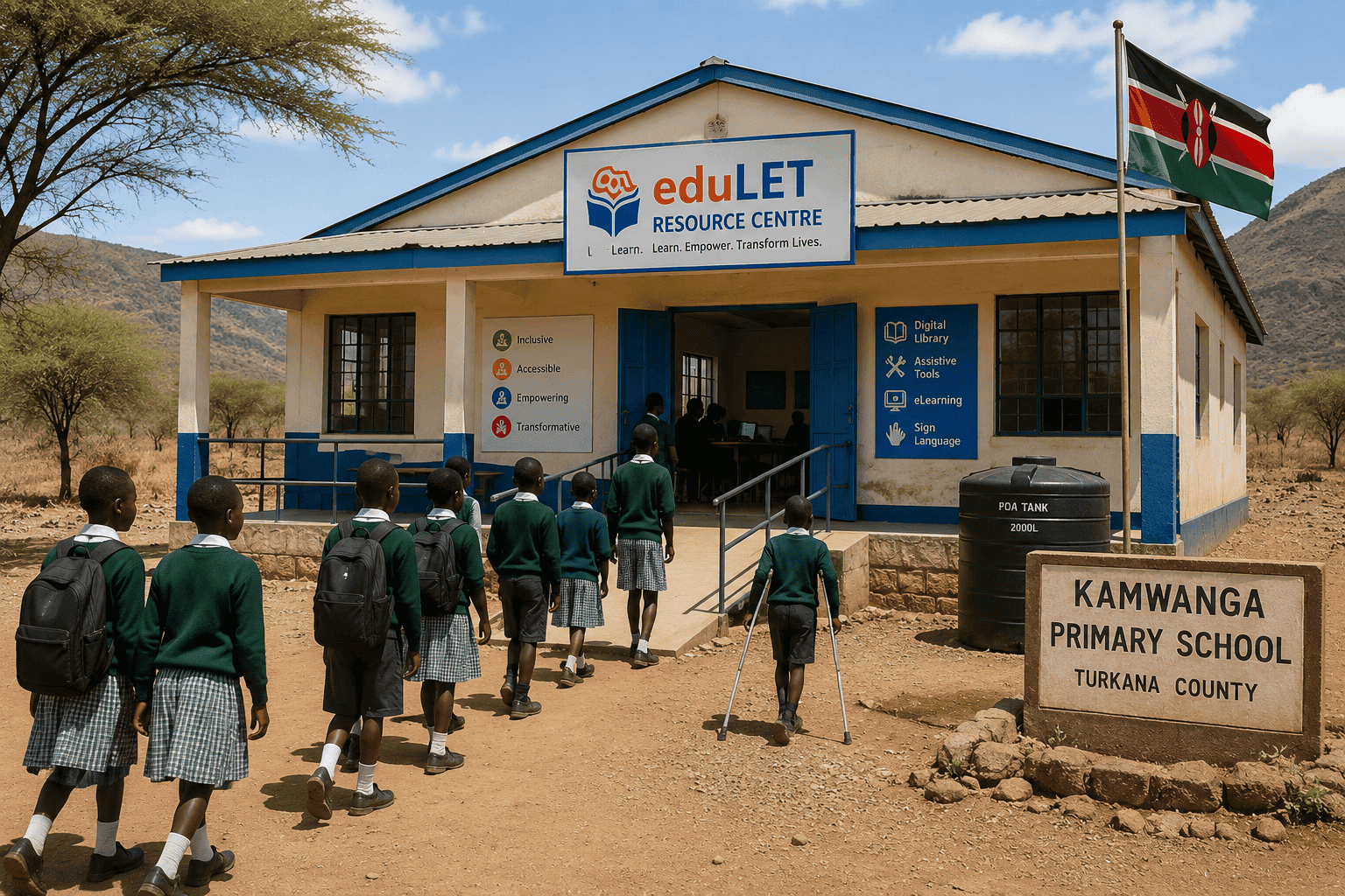 Edulet Resource Centre in Turkana