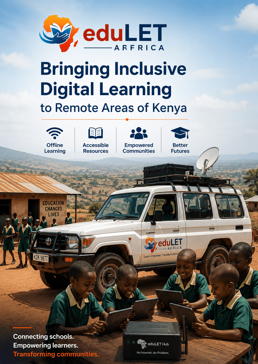Remote areas in Kenya - eduLET Africa 2