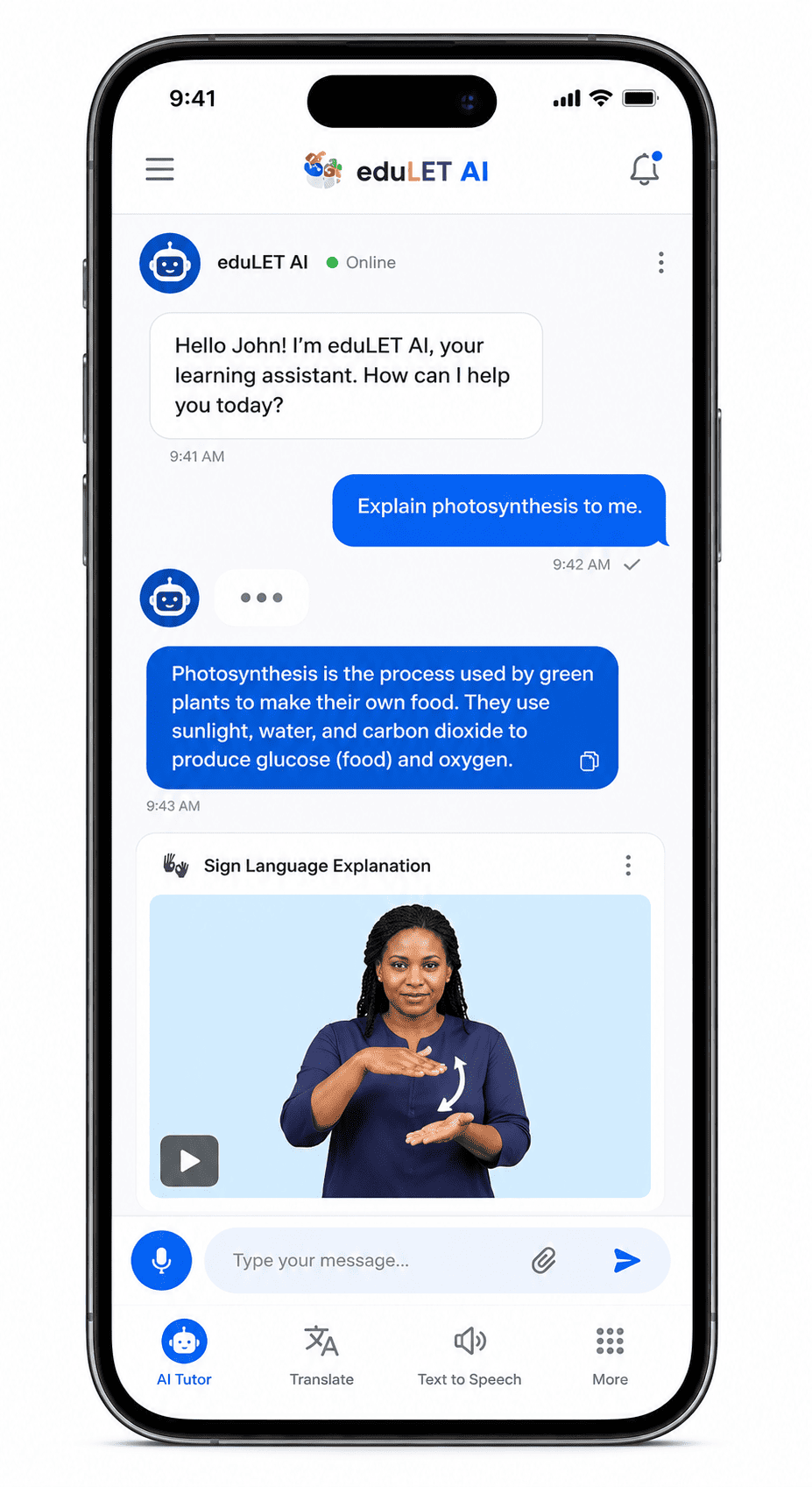 eduLET AI - a product by eduLET Africa