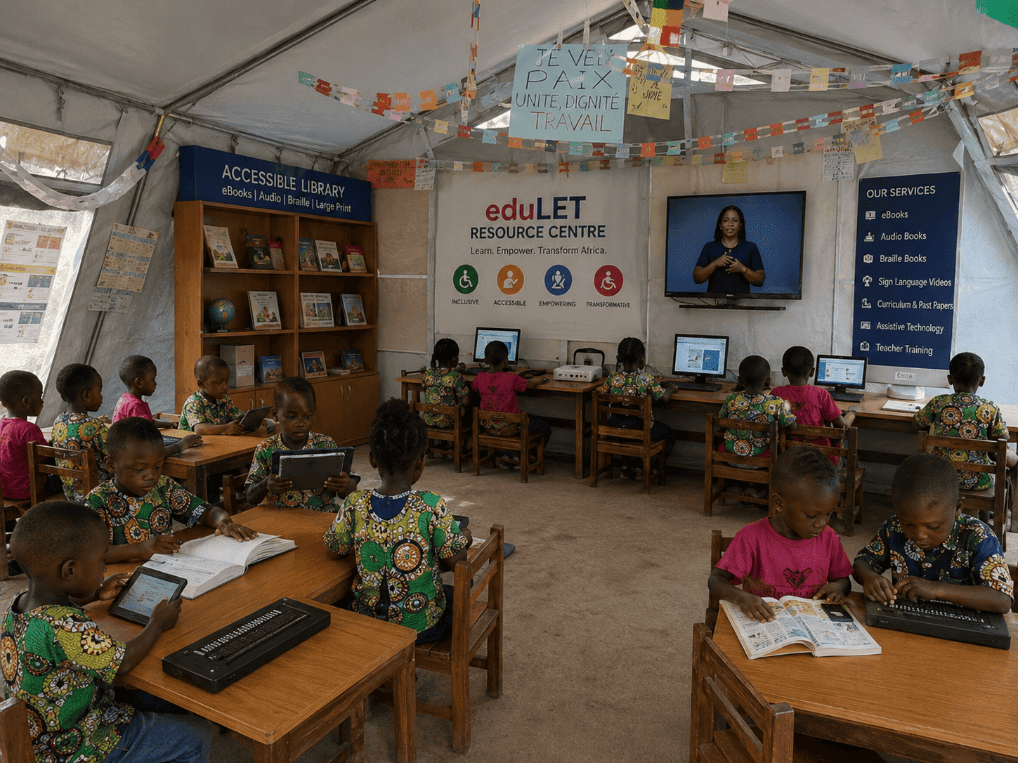eduLET Resource centre - a broduct by edulet africa